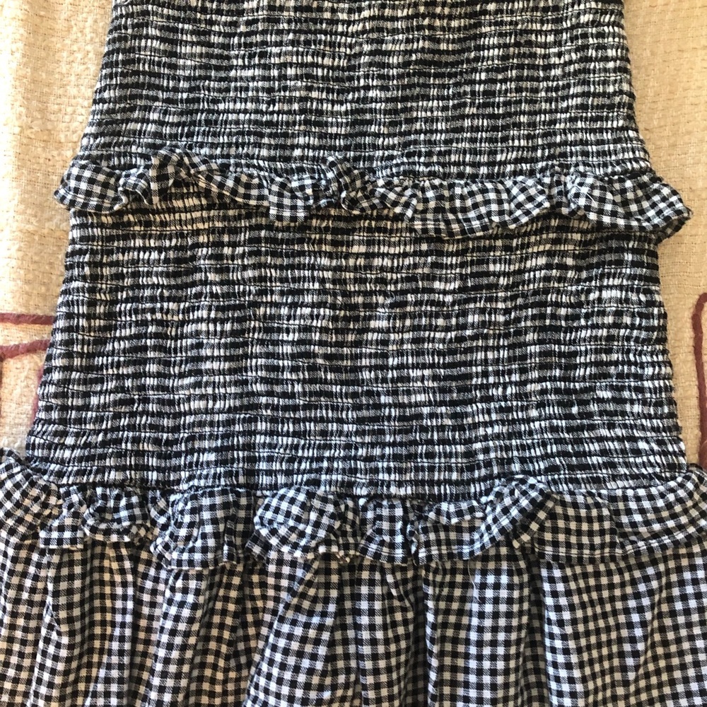 ASOS Shirred Ruffle Dress - Picture 2 of 4